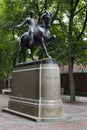 Paul Revere Monument Royalty Free Stock Photo