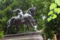 Paul Revere Monument, Boston Royalty Free Stock Photo