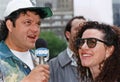 Paul Rodriguez & Susie Essman at the Toyota Comedy Festival Royalty Free Stock Photo