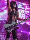 Paul Stanley of Kiss Rallying the Audience