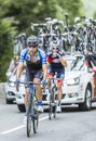 Paul Voss on Col du Tourmalet - Tour de France 2014