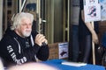 Paul Watson at Cannes, France - Sea Shepherd.