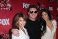 Paula Abdul, Nicole Scherzinger, Simon Cowell