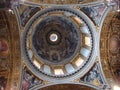 Pauline Chapel dome frescoes, by Guido Reni at Basilica di Santa Maria Maggiore Royalty Free Stock Photo