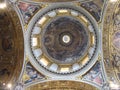 Pauline Chapel dome frescoes, by Guido Reni at Basilica di Santa Maria Maggiore Royalty Free Stock Photo