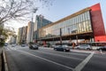 Paulista Avenue and MASP Sao Paulo Museum of Art - Sao Paulo, Brazil Royalty Free Stock Photo