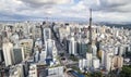 Avenida Paulista, Sao Paulo city, Brazil Royalty Free Stock Photo