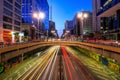 Paulista Avenue at twilight in Sao Paulo