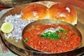 Pav Bhaji Royalty Free Stock Photo