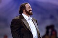 Pavarotti & Friends 99 , Pavarotti during the concert