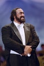 Pavarotti & Friends 99 , Pavarotti during the concert