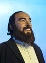 Pavarotti's wax figure