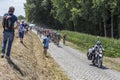 The Peloton - Tour de France 2018 Royalty Free Stock Photo