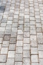 Paved driveway Royalty Free Stock Photo