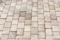 Paved driveway Royalty Free Stock Photo