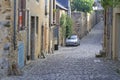 Paved street in old Le Mans