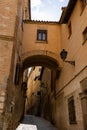 Paved streets of old Toledo Royalty Free Stock Photo