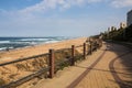 Paved Walkway of Promenade in Umhlanga Rocks