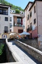 Pavement cafe in Albaicin, Granada.