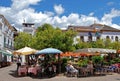 Pavement cafes, Orange Square, Marbella.