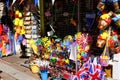 Pavement display, Weymouth, Dorset, UK Royalty Free Stock Photo