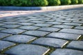 pavement. sidewalk stone. Generated by AI