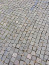 Pavements in downtown Royalty Free Stock Photo