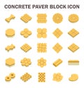 Paver Block Icon