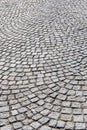 Pavers in pedestrian Royalty Free Stock Photo