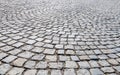 Pavers in pedestrian Royalty Free Stock Photo