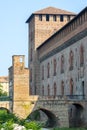 Pavia, castle Royalty Free Stock Photo