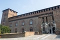 Pavia, castle Royalty Free Stock Photo