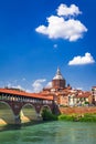 Pavia, Ponte Coperto - Lombardy in Northern Italy