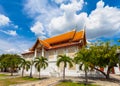 pavilion in Benjamaborphit temple Royalty Free Stock Photo