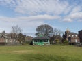 Montrose, Scotland-31st March 2019: The Pavilion Cafe, an old bowling clubhouse sits within its gardens in central Montrose.