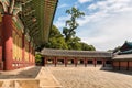 Pavilion in Changdeokgung Palace in Seoul, South Korea Royalty Free Stock Photo