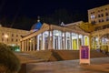 Pavilion of Cross spring - Main colonnade in Marianske Lazne - Czech Republic Royalty Free Stock Photo