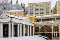 Pavilion of Cross Spring on the main colonnade Royalty Free Stock Photo