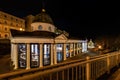 Pavilion of Cross Spring - Marianske Lazne Marienbad Royalty Free Stock Photo