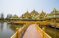 Pavilion of the enlightened in Ancient City Park, Muang Boran, Samut Prakan province, Thailand Royalty Free Stock Photo