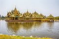 Pavilion of the enlightened in Ancient City Park, Muang Boran, Samut Prakan province, Thailand Royalty Free Stock Photo