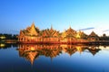 Pavilion of the Enlightened in Ancient Siam,Samutparkan,Thailand Royalty Free Stock Photo