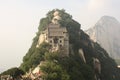 Pavilion at Hua Shan Mountain in China Royalty Free Stock Photo