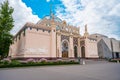 Pavilion on Industrial Square of the Exhibition of Economic Achievements VDNH in Moscow