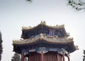 Pavilion in JIngshan Park of Beijing city