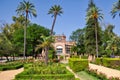 Pavilion in Maria Luisa park in Seville, Spain Royalty Free Stock Photo