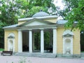 Pavilion gazebo of Milovida in Tsaritsyno Park Royalty Free Stock Photo