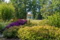 Pavilion of mineral water spring - Frantiskovy Lazne Franzensbad Royalty Free Stock Photo