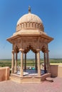 Pavilion in Nandababa temple in Nandgaon. India Royalty Free Stock Photo