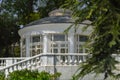 Pavilion in Philharmonic Fountain Park Royalty Free Stock Photo